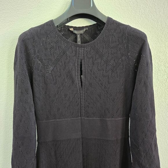 BCBGMAXAZRIA Loryn Cutout Pointelle Maxi Dress size M - Picture 8 of 16